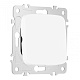 переключатель одноклавишный перекрестный arte milano 205.34-1.white