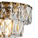 подвесная люстра delight collection amazone kg1113p-7 brass/clear