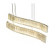 подвесной светильник lumina deco ldp 6039-2-pr chr