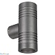 уличный настенный светильник arlight lgd-ray-wall-twin-r46-2x3w warm3000 033306