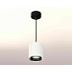 комплект подвесного светильника ambrella light techno spot xp7722001 swh/pbk белый песок/черный полированный (a2311, c7722, n7031)