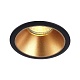 встраиваемый светильник crystal lux clt 052c bl-go