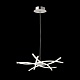 подвесная светодиодная люстра mantra aire led 5912