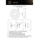 настенный светильник aployt anecia apl.061.11.05