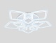 потолочная люстра ambrella light acrylica original fa8914