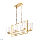 подвесная люстра lumina deco lino ldp 1239-8 f.gd