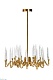 люстра на штанге garda decor k2pg0330-80