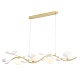 подвесная люстра crystal lux colibri sp4 gold