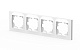 рамка четырехместная elbi vega 510-015600-228