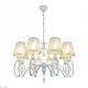 подвесная люстра arte milano 347203/8 wt+g