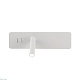 бра crystal lux clt 215w wh
