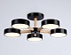 люстра на штанге ambrella light linetech fl4828