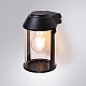 уличный настенный светильник arte lamp minchir a8306al-1bk