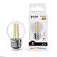 лампа светодиодная gauss filament elementary e27 10w 2700k 52210