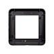 рамка одноместная arlight frm-versa-pl-1-bk 043768