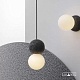 бра ilamp foxtrot 10695w/1-d100 bk-wh