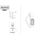 настенный светильник belfast pineridge wfs-380-b1 br