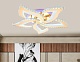 потолочный светодиодный светильник ambrella light acrylica fa1724