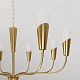 подвесная люстра eurosvet 60167/8 латунь smart a068281