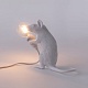 настольная лампа mouse lamp sitting usb seletti