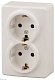 розетка 2p+e schuko эра 11-2205-02 б0020692