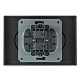 розетка 2-местная сзк stekker 250в 16а эмили rst16-5116-05zk 50253