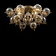 потолочный светильник maytoni bolla mod133cl-04bs