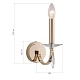 бра st luce элеганс sl1405.201.01