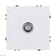 розетка tv, белый матовый kollinger eclipse ec-020wh