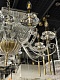 подвесная люстра newport annabelle 8578/c gold polished м0070812