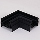 магнитный шинопровод для натяжных потолков (гарпун) reluce rl 06301 corner connector bk