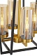 подвесная люстра lumina deco afres ldp 1246-4 bk+md