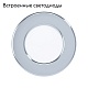 встраиваемый светильник eglo fueva 5 99208