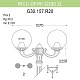 уличный фонарь fumagalli ricu ofir/g300 g30.157.r20.wye27