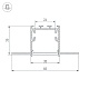 профиль arlight sl-linia32-fantom-3000 anod 036225