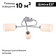 потолочная люстра escada 679/3pl