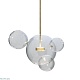 подвесной светильник delight collection bubbles kg0943p-1 gold