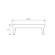 экран призматический arlight line-w16-2000 black (пластик) 063965