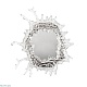зеркало delight collection mirror 8658w/l clear