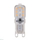 лампа светодиодная филаментная elektrostandard g9 3w 3300k прозрачная a049866