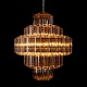подвесная люстра loft it celebration 10579/600 amber