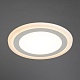 встраиваемый светодиодный светильник arte lamp rigel a7609pl-2wh