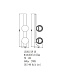 бра air le3021/2w gd