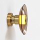 настенно-потолочный светильник delight collection 8665w/s gold/amber
