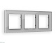 рамка трехместная ambrella volt platos af330403