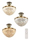 потолочный светильник bohemia ivele crystal 19321/25iv/led-dim g