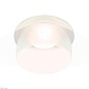 комплект встраиваемого светильника ambrella light techno spot xc7621047 swh/fr белый песок/белый матовый (c7621, n7177)