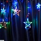 светодиодная гирлянда бахрома звезды feron cl29 48615