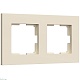 рамка на 2 поста werkel slab айвори матовый w0022962 4690389193392