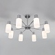люстра на штанге eurosvet vegga 70160/8 хром smart a057110